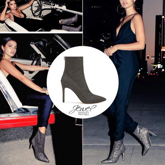 Jewel Badgley Mischka Heeled Booties - Picture 12 of 12